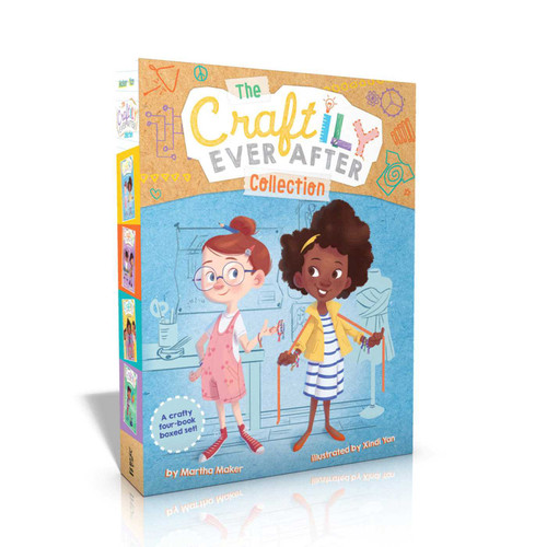 The Craftily Ever After Collection (Boxed Set): The Un-Friendship Bracelet; Making the Band; Tie-Dye Disaster; Dream Machine (Craftily Ever After) book cover by Martha Maker
