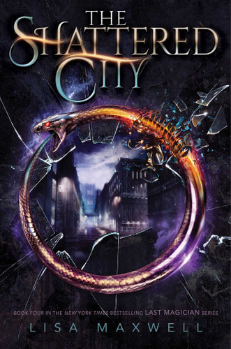 The Shattered City (The Last Magician) book cover by Lisa Maxwell