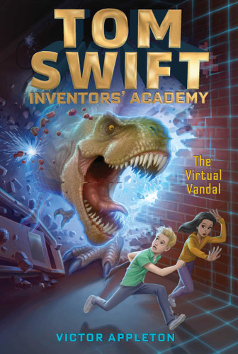 The Virtual Vandal (Tom Swift Inventors' Academy) book cover by Victor Appleton
