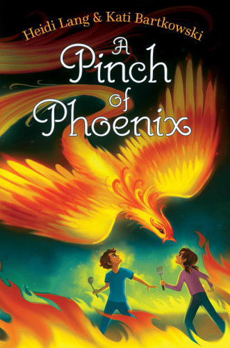 A Pinch of Phoenix (The Mystic Cooking Chronicles) book cover by Heidi Lang, Kati Bartkowski