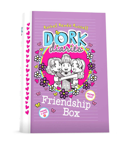 Dork Diaries Friendship Box (Dork Diaries) book cover by Rachel Renée Russell