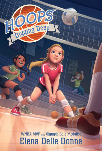 Digging Deep (Hoops) book cover by Elena Delle Donne