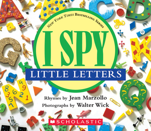 I Spy Little Letters (I Spy) book cover by Jean Marzollo