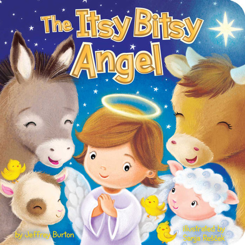 The Itsy Bitsy Angel (Itsy Bitsy) book cover by Jeffrey Burton