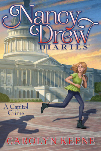 A Capitol Crime (Nancy Drew Diaries) book cover by Carolyn Keene