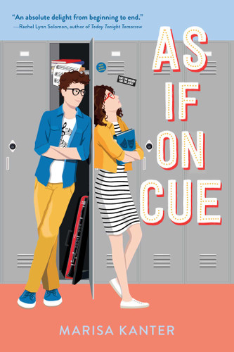 As If on Cue book cover by Marisa Kanter