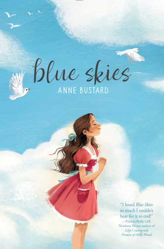 Blue Skies book cover by Anne Bustard