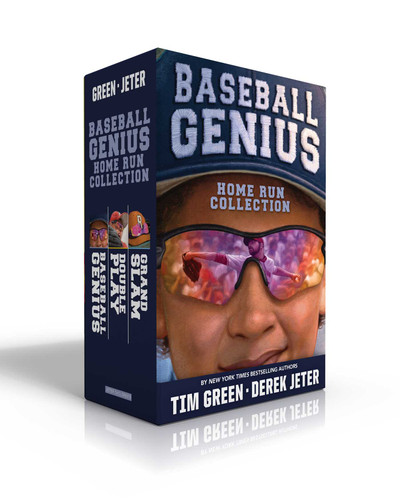 Baseball Genius Home Run Collection (Boxed Set): Baseball Genius; Double Play; Grand Slam (Jeter Publishing) book cover by Tim Green, Derek Jeter