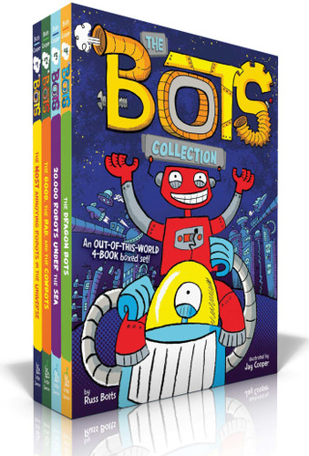 The Bots Collection (Boxed Set): The Most Annoying Robots in the Universe; The Good, the Bad, and the Cowbots; 20,000 Robots Under the Sea; The Dragon Bots (Bots) book cover by Russ Bolts