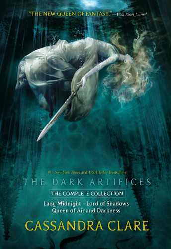 The Dark Artifices, the Complete Collection (Boxed Set): Lady Midnight; Lord of Shadows; Queen of Air and Darkness (The Dark Artifices) book cover by Cassandra Clare