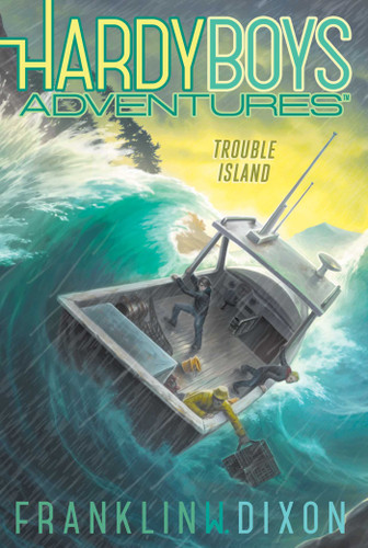 Trouble Island (Hardy Boys Adventures) book cover by Franklin  W. Dixon