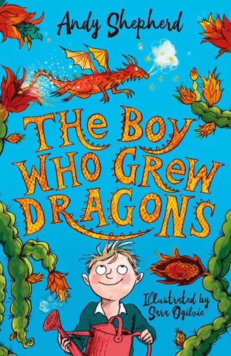 The Boy Who Grew Dragons book cover by Andy Shepherd