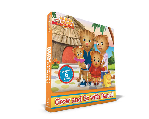 Grow and Go with Daniel! (Boxed Set): No Red Sweater for Daniel; Tiger Family Trip; Daniel Goes to the Carnival; Daniel Chooses to Be Kind; Daniel's First Babysitter; Daniel Has an Allergy (Daniel Tiger's Neighborhood) book cover by Various