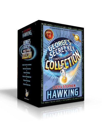 George's Secret Key Complete Paperback Collection (Boxed Set) (George's Secret Key) book cover by Lucy Hawking, Stephen Hawking