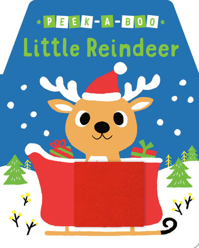 Peek-a-Boo Little Reindeer book cover by Yu-Hsuan Huang