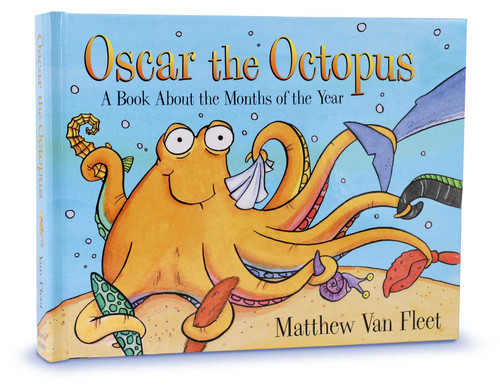 Oscar the Octopus: A Book About the Months of the Year book cover by Matthew Van Fleet