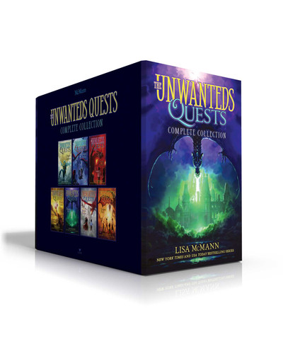 The Unwanteds Quests Complete Collection (Boxed Set): Dragon Captives; Dragon Bones; Dragon Ghosts; Dragon Curse; Dragon Fire; Dragon Slayers; Dragon Fury (The Unwanteds Quests) book cover by Lisa McMann
