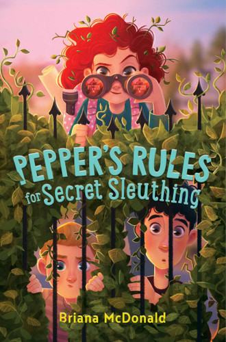 Pepper's Rules for Secret Sleuthing book cover by Briana McDonald