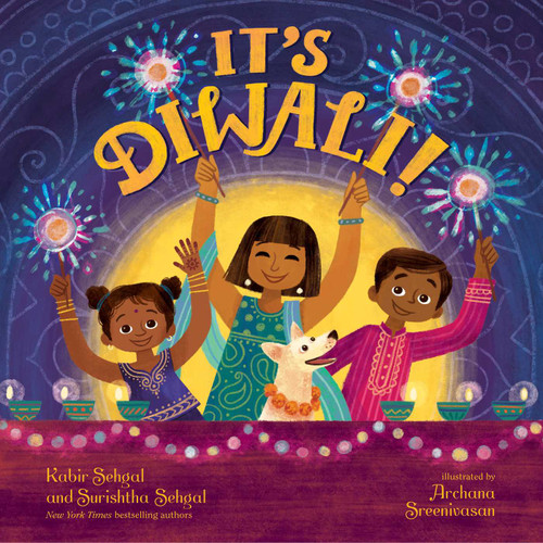 It's Diwali! book cover by Kabir Sehgal, Surishtha Sehgal