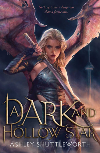 A Dark and Hollow Star (Hollow Star Saga) book cover by Ashley Shuttleworth