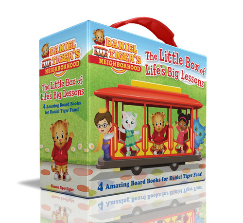 The Little Box of Life's Big Lessons (Boxed Set): Daniel Learns to Share; Friends Help Each Other; Thank You Day; Daniel Plays at School (Daniel Tiger's Neighborhood) book cover by Various