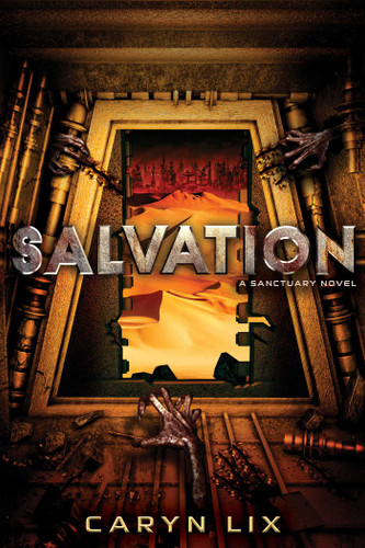 Salvation (A Sanctuary Novel) book cover by Caryn Lix