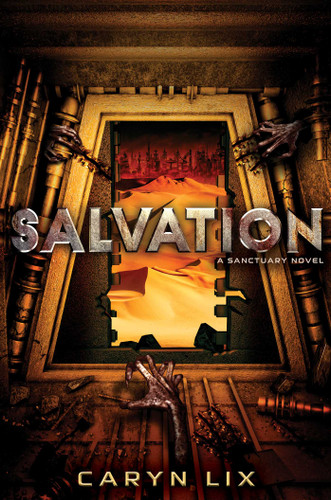 Salvation (A Sanctuary Novel) book cover by Caryn Lix