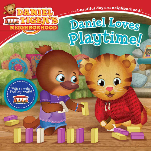 Daniel Loves Playtime! (Daniel Tiger's Neighborhood) book cover by Alexandra Cassel Schwartz
