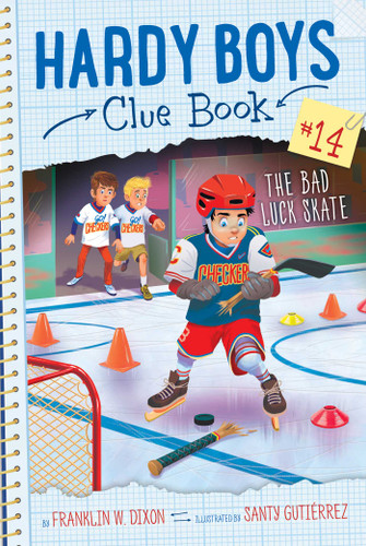 The Bad Luck Skate (Hardy Boys Clue Book) book cover by Franklin  W. Dixon