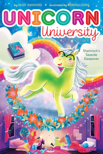 Shamrock's Seaside Sleepover (Unicorn University) book cover by Daisy Sunshine
