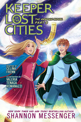 Keeper of the Lost Cities The Graphic Novel Part 2: Volume 1 (Keeper of the Lost Cities The Graphic Novel) book cover by Shannon Messenger