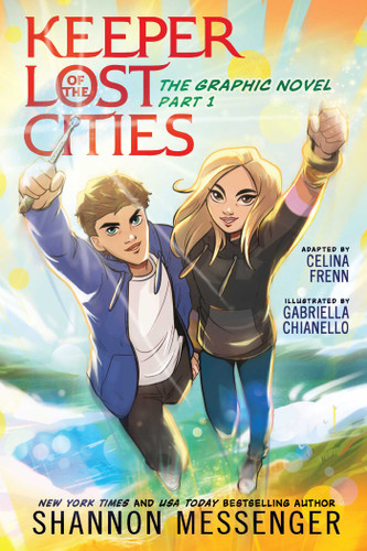 Keeper of the Lost Cities The Graphic Novel Part 1: Volume 1 (Keeper of the Lost Cities The Graphic Novel) book cover by Shannon Messenger