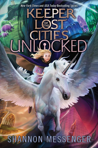 Unlocked Book 8.5 (Keeper of the Lost Cities) book cover by Shannon Messenger