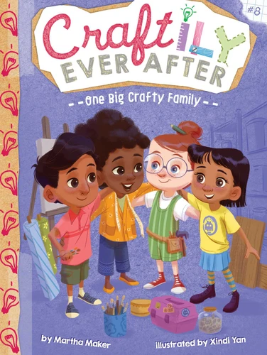 One Big Crafty Family (Craftily Ever After) book cover by Martha Maker
