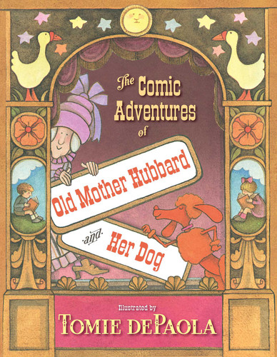 The Comic Adventures of Old Mother Hubbard and Her Dog book cover by 