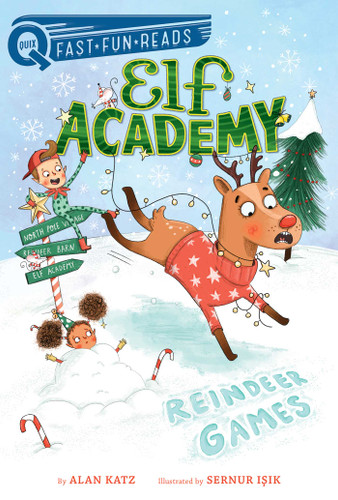 Reindeer Games: A QUIX Book (Elf Academy) book cover by Alan Katz