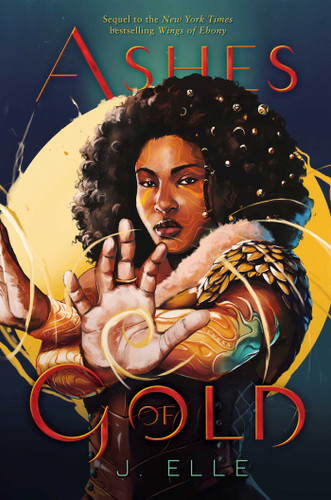 Ashes of Gold (Wings of Ebony) book cover by J. Elle