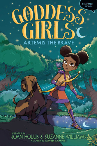 Artemis the Brave Graphic Novel (Goddess Girls Graphic Novel) book cover by 