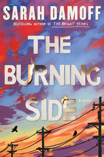 The Burning Side: A Novel book cover by Sarah Damoff