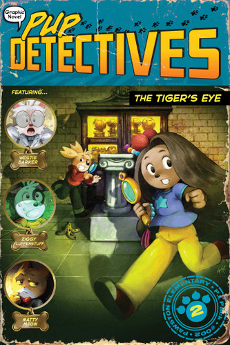 The Tiger's Eye (Pup Detectives) book cover by Felix Gumpaw
