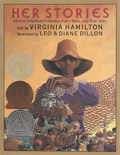 Her Stories: African American Folktales, Fairy Tales, and True Tales book cover by Virginia Hamilton