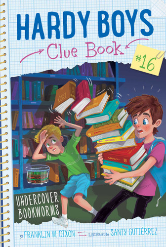 Undercover Bookworms (Hardy Boys Clue Book) book cover by Franklin  W. Dixon
