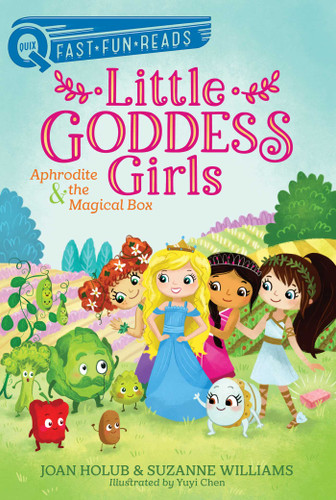 Aphrodite & the Magical Box: A QUIX Book (Little Goddess Girls) book cover by Joan Holub, Suzanne Williams