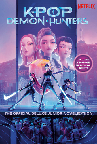 KPop Demon Hunters: The Official Deluxe Junior Novelization: The Official Retelling book cover by Jessica Yoon