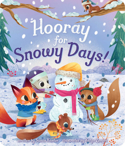 Hooray for Snowy Days! book cover by Susan Kantor