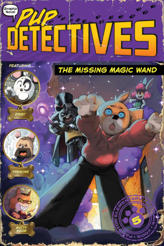 The Missing Magic Wand (Pup Detectives) book cover by Felix Gumpaw