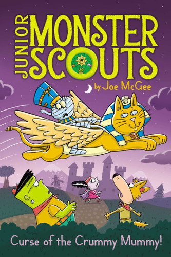 Curse of the Crummy Mummy! (Junior Monster Scouts) book cover by Joe McGee