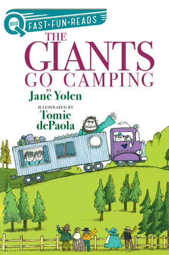 The Giants Go Camping: A QUIX Book (Giants Series) book cover by Jane Yolen