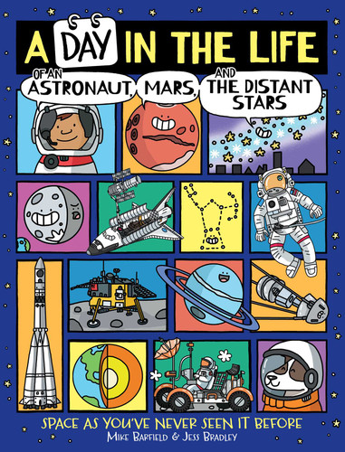A Day in the Life of an Astronaut, Mars, and the Distant Stars book cover by Mike Barfield