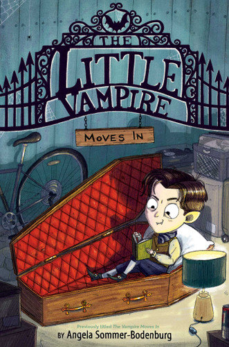 The Little Vampire Moves In (The Little Vampire) book cover by Angela Sommer-Bodenburg